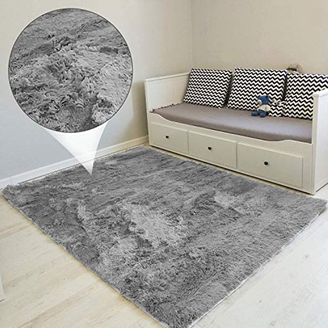 Social alfombras Salon Grandes - Pelo Largo Alfombra habitación Dormitorio Lavables Comedor Moderna