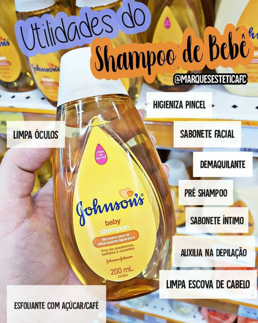 Moda Utilidade do shampoo