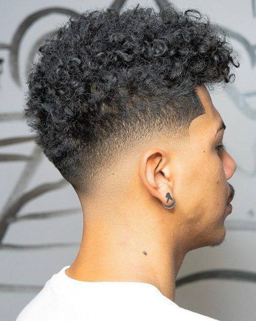 Fashion Taper Fade Cacheado