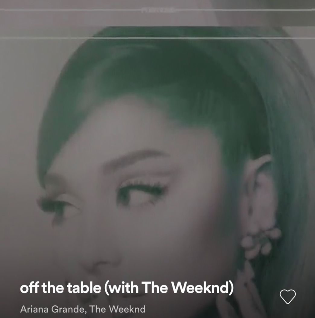 Music Ariana Grande, The Weeknd - off the table