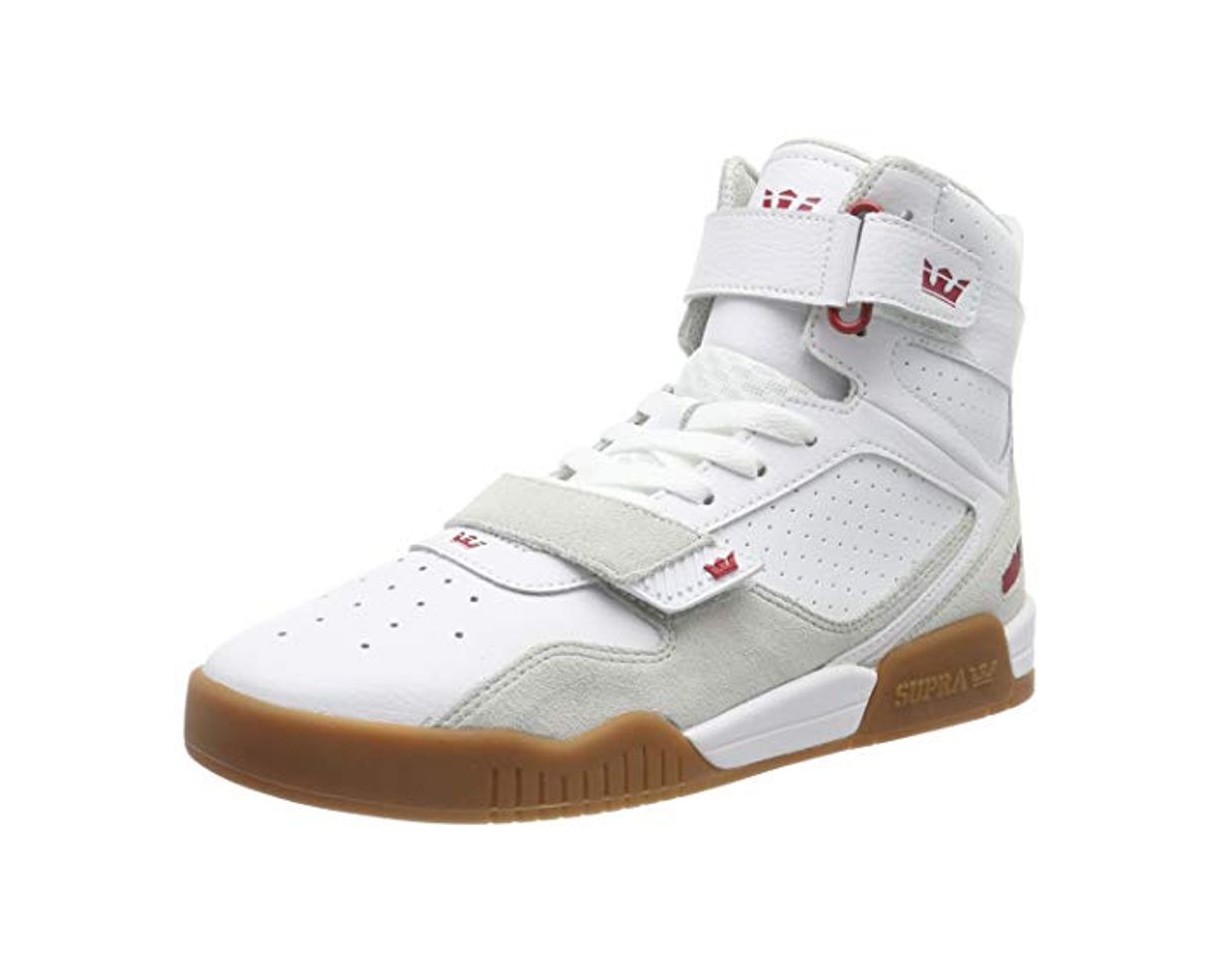 Products Supra Breaker, Zapatillas de Skateboard Unisex Adulto, Blanco