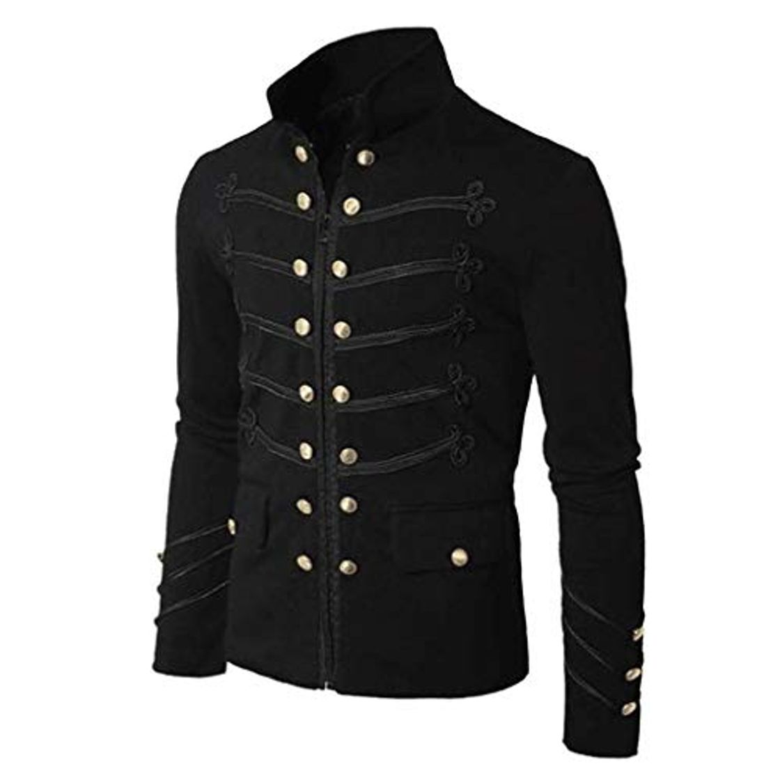 Moda Abrigo Gótico Hombre 2019 SHOBDW Liquidación Venta Chaqueta Hombre Abrigo Steampunk Hombre