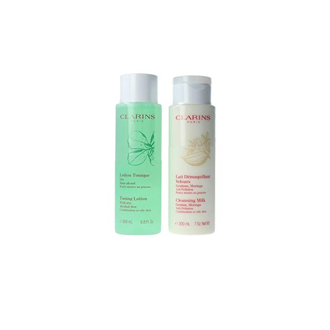 Beauty Clarins 57914 Set Duo Leche Desmaquillante Pm-Pg y Tonico Pm-Pg