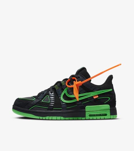 NIKE AIR RUBBER DUNK OFF-WHITE GREEN STRIKE