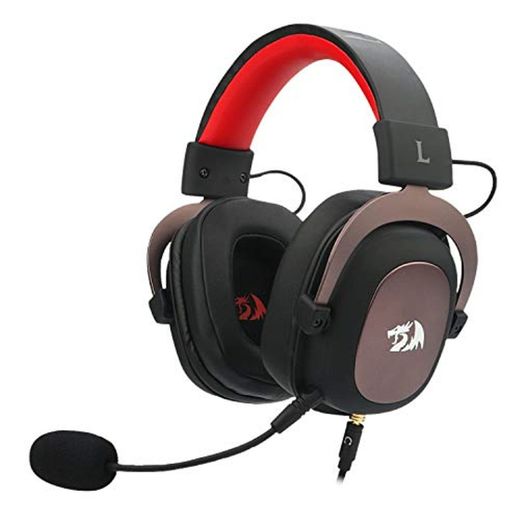 Redragon H510 Zeus 2 - Auriculares Headset cómodos para Gaming - Audio