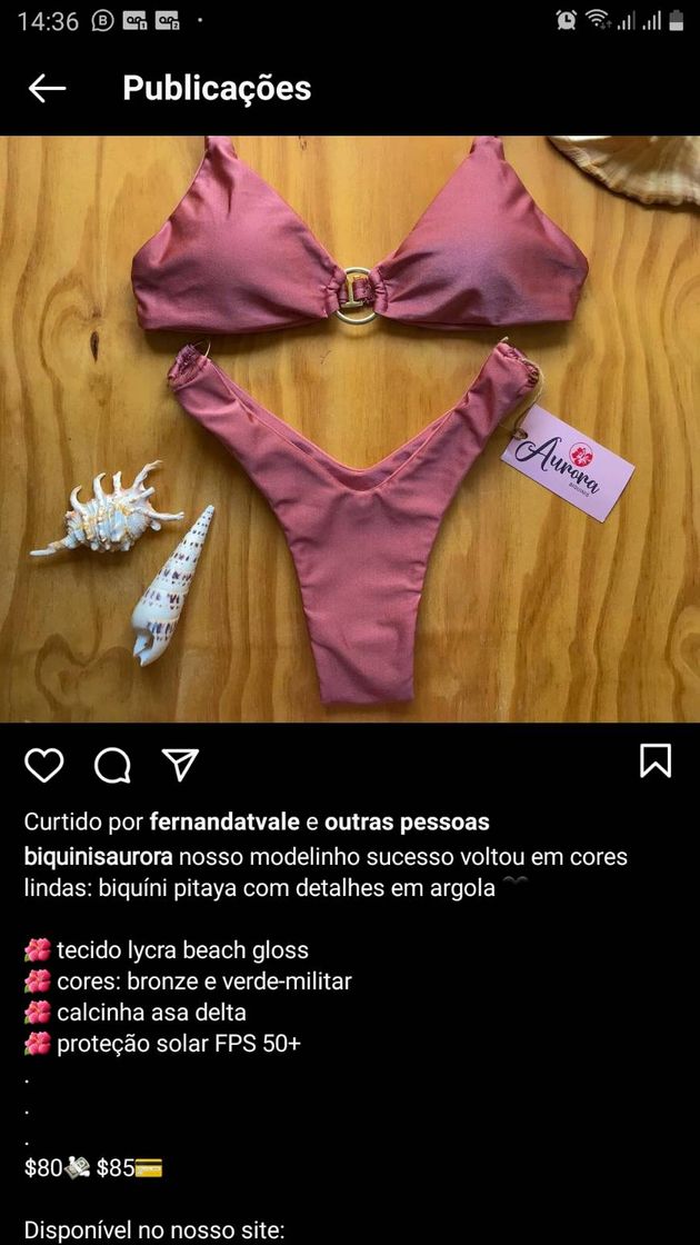 Fashion Coleção verão cada um mais belo que outro