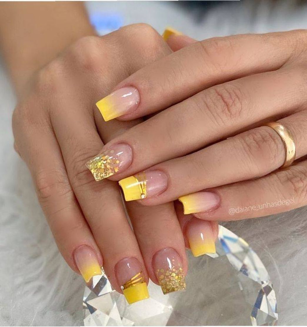 Fashion Unhas Amarela💛