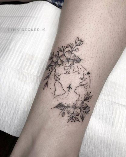 Tattoo pra quem ama viagens ✈️
