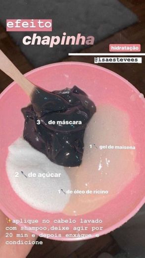 Receitinha caseira para as meninas que amam ❣️