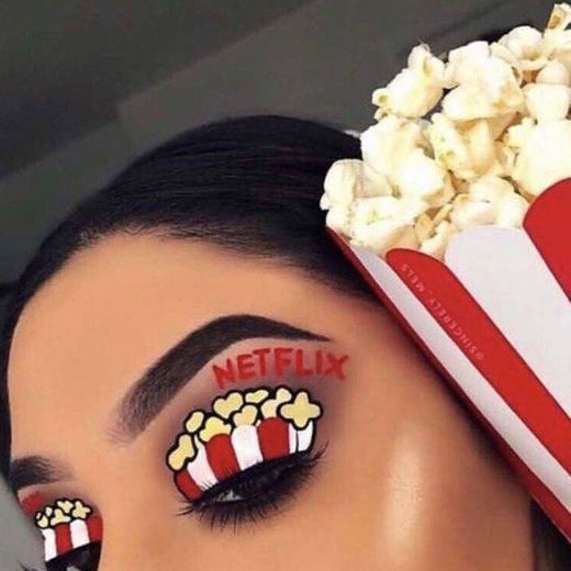 Makeup Netflix 🔴⚫