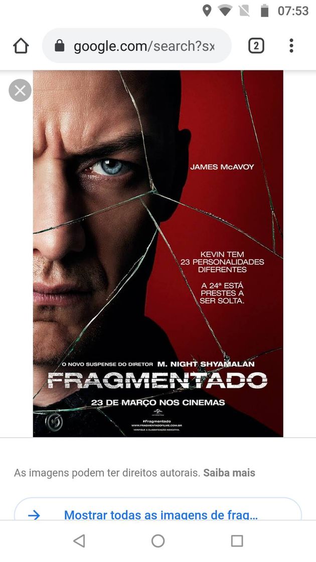 Película Filme: Fragmentado