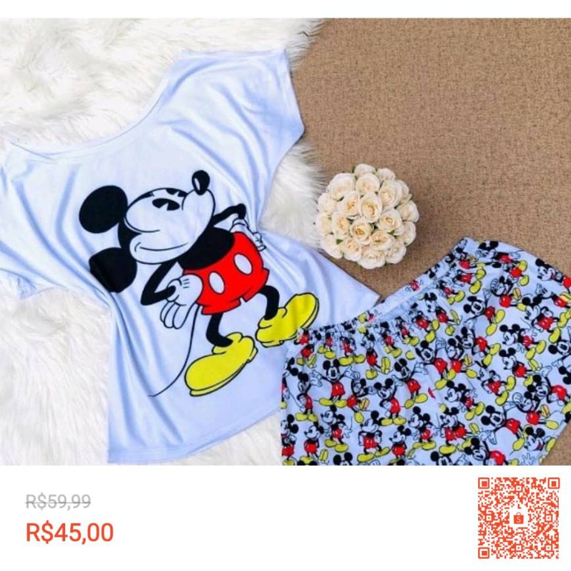 Fashion Pijama lindo meninas! Com preço otimo!!😍😍👌