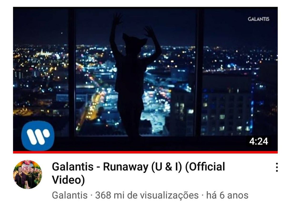 Music Runaway (U & I)- Galantis 