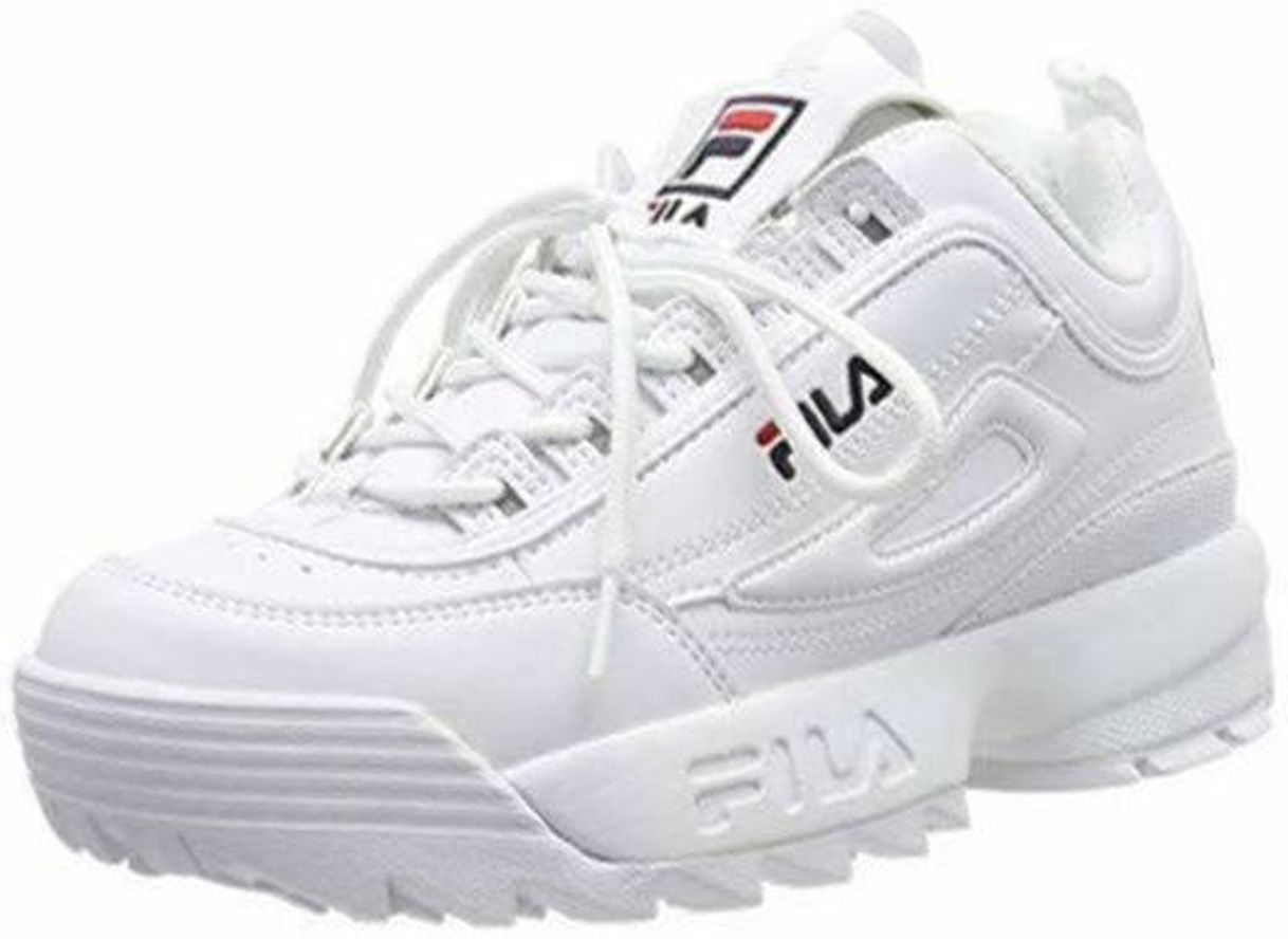 Social Fila Disruptor Low Wmn, Zapatillas para Mujer, Blanco