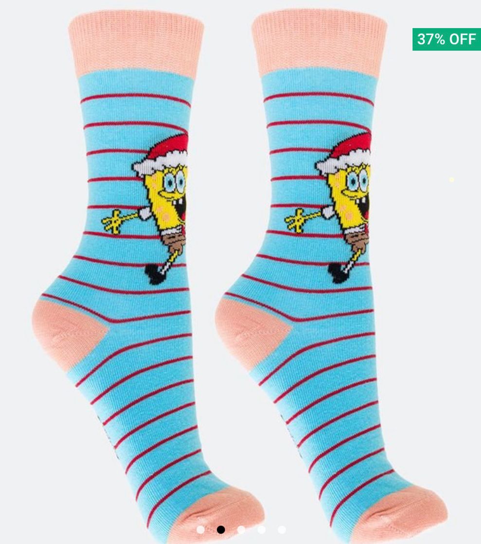 Social BOB ESPONJA NATALINO