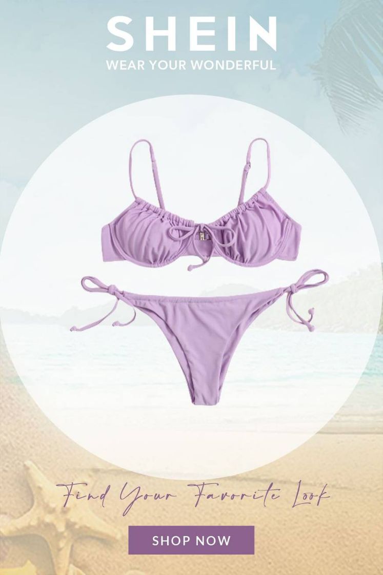 Moda Lilac Bikini 