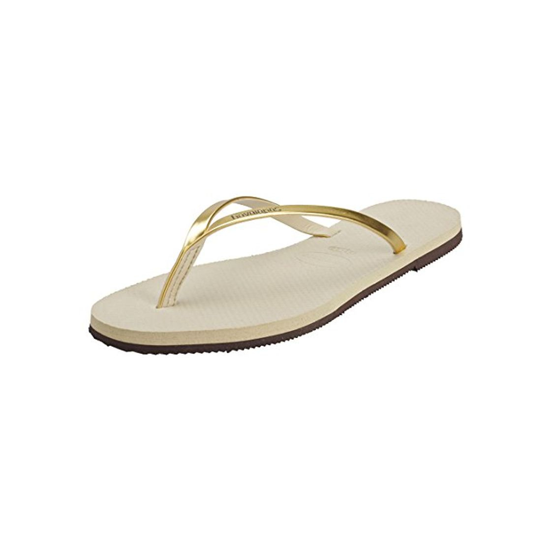 Moda Havaianas You Metallic, Sandalias para Mujer, Dorado