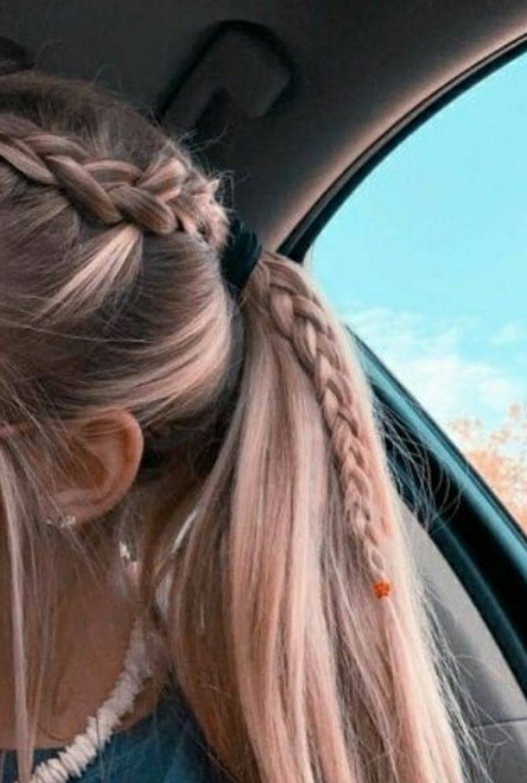 Fashion Cabelo com trança 