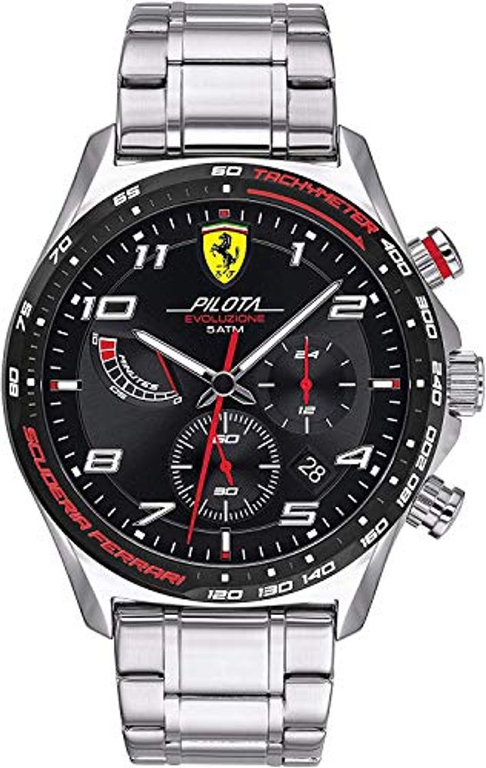 Product Scuderia Ferrari Reloj para de Cuarzo con Correa en Acero Inoxidable 830720