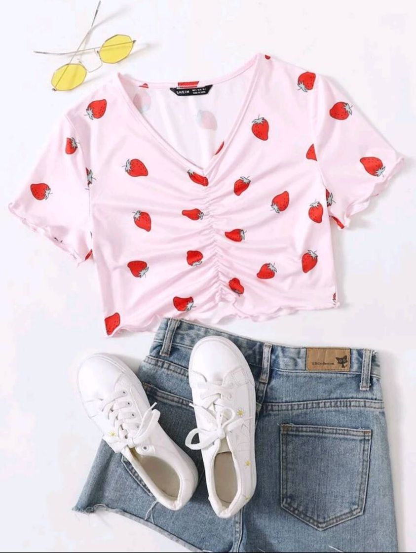 Moda Blusinha Frutas R$23,99