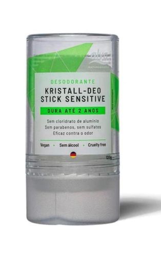 Desodorante Stick Kristall Sensitive -120g, Incolor
