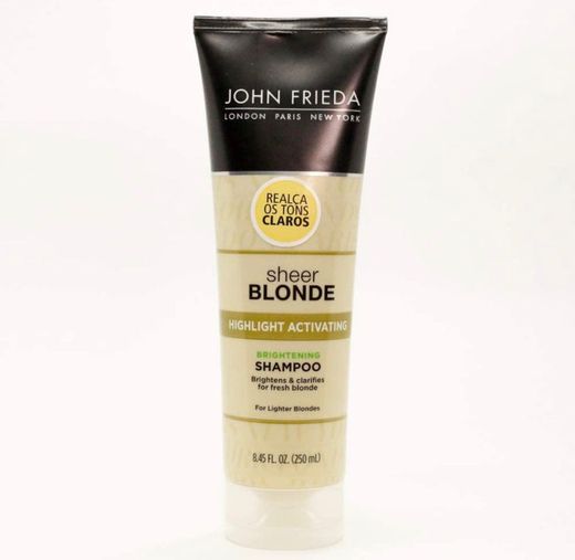 Shampoo Actv Light Blonde-250Ml, John Frieda