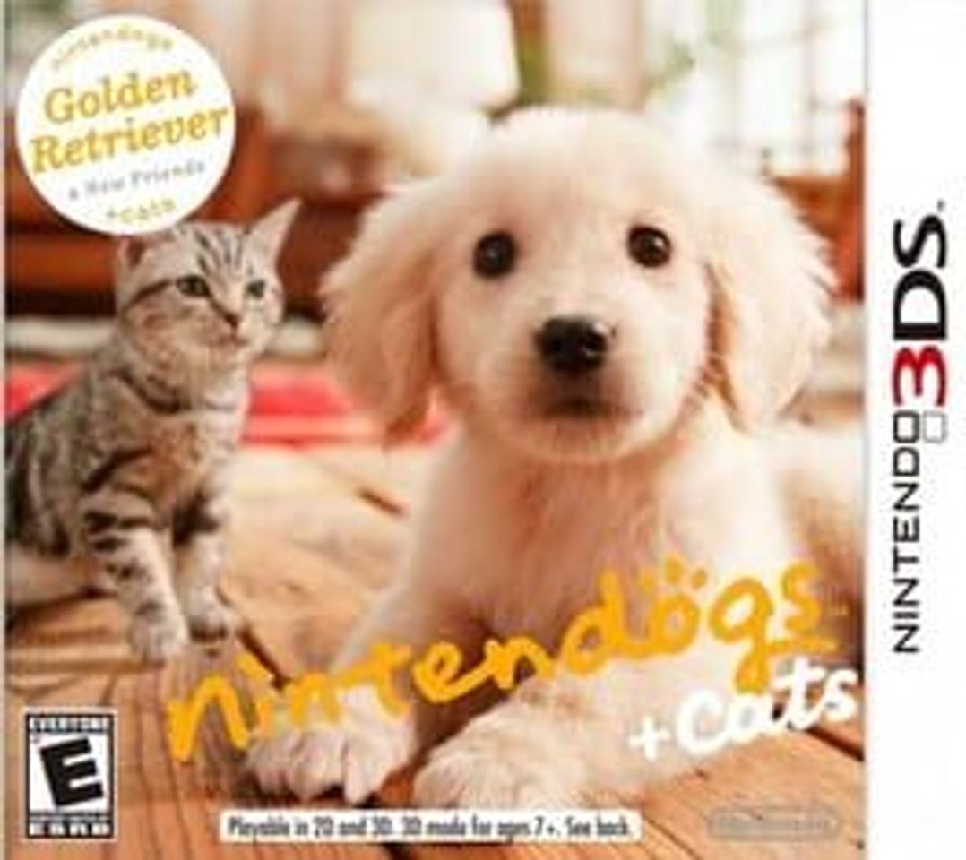 Videojuegos Nintendogs + Cats: Golden Retriever & New Friends