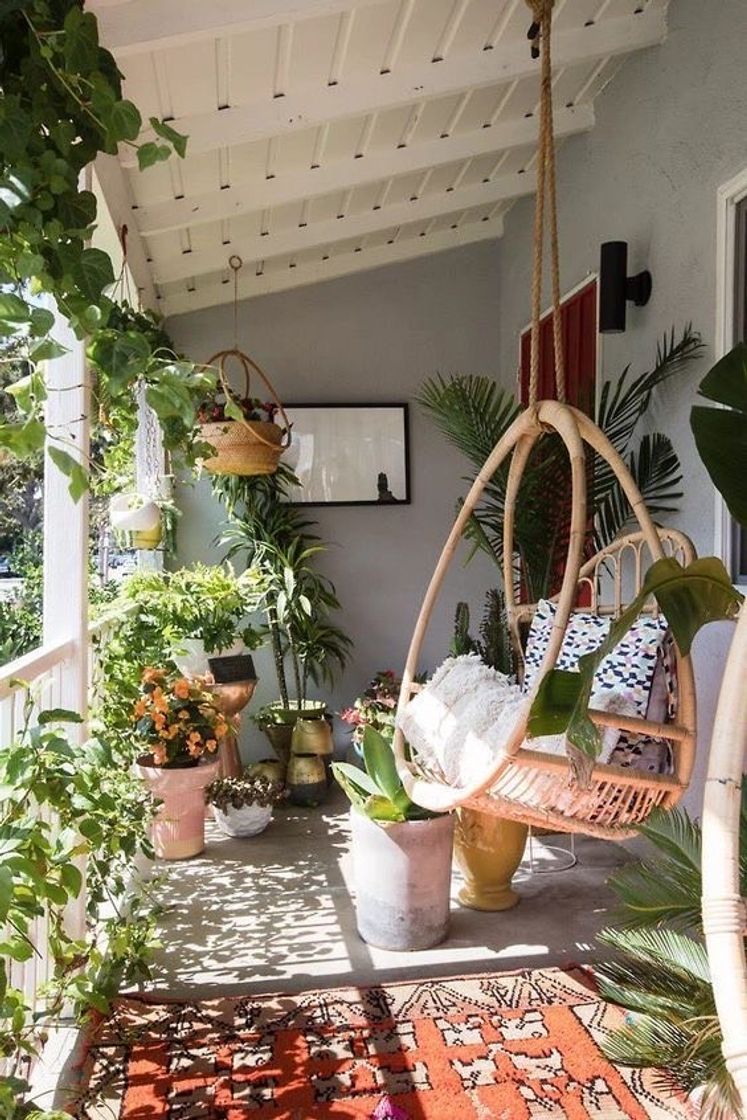 Moda BALCONY WITH PLANTS💐🌱