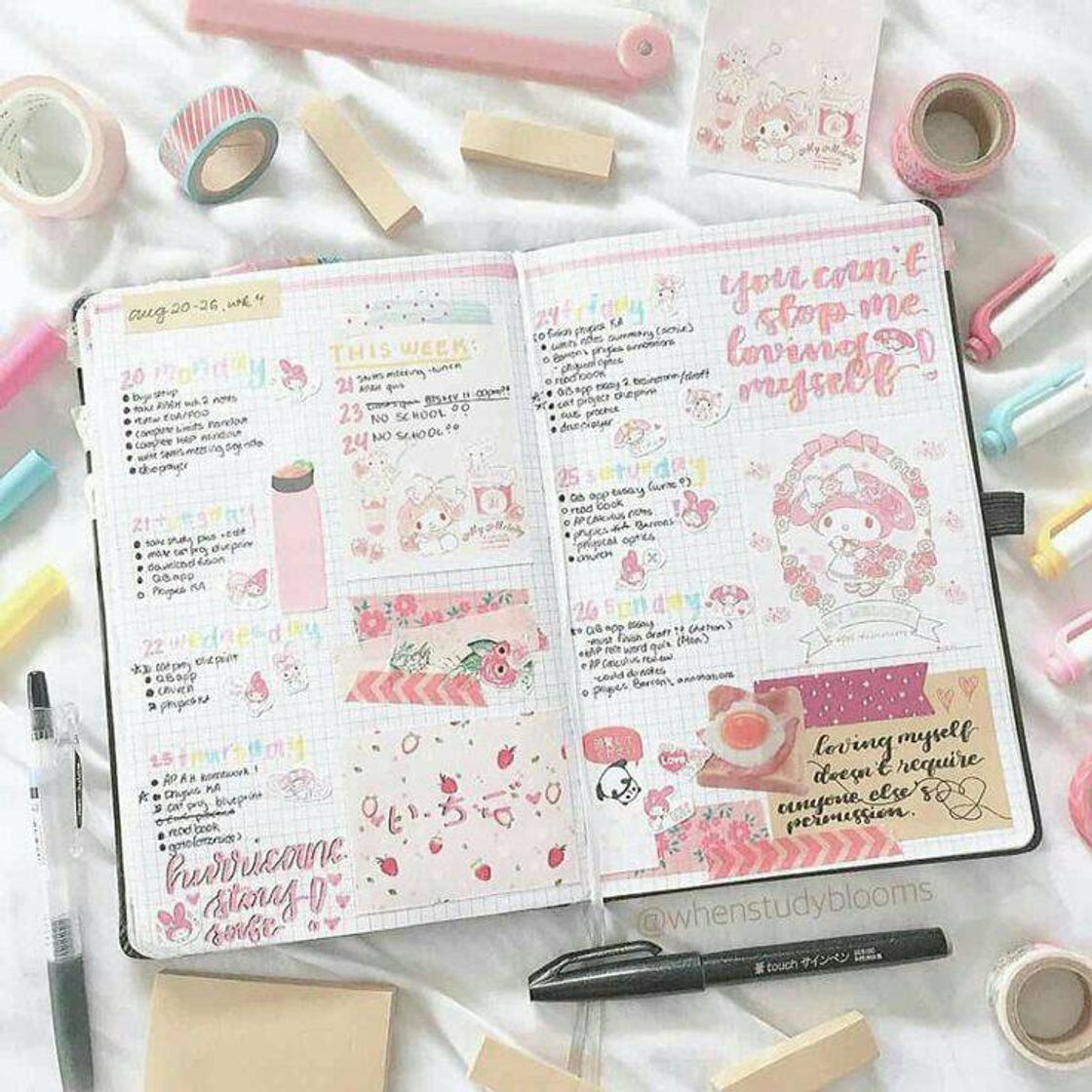 Bullet journal🌸🌸🌸