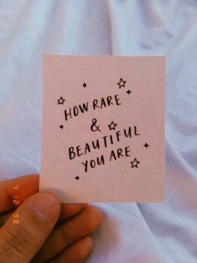 You are pretty ✨