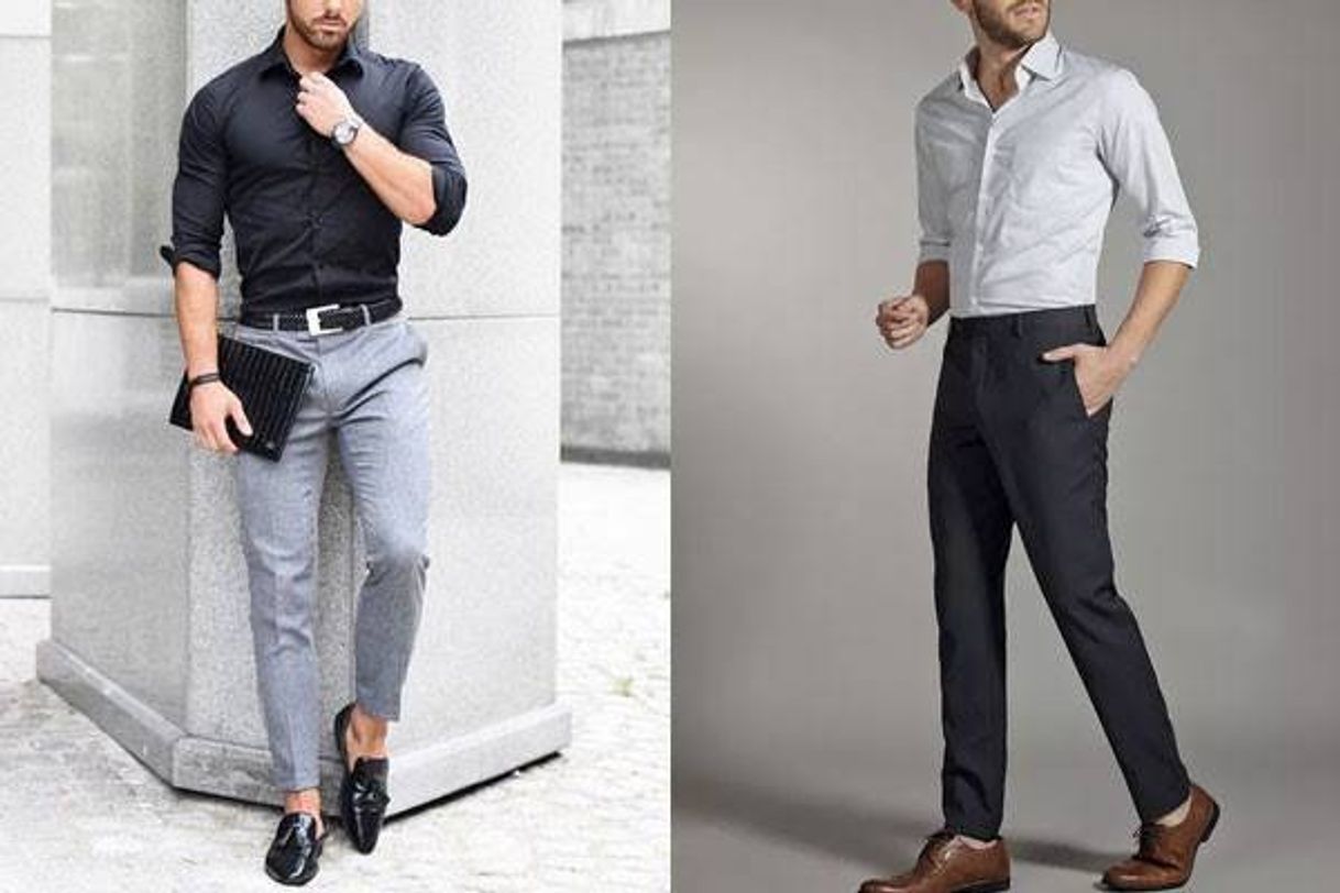 Moda Calça de alfaiataria masculina