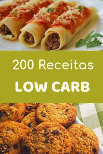 200 receitas Low Carb