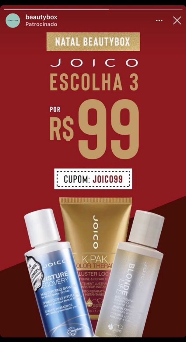 Products Joico por R$99