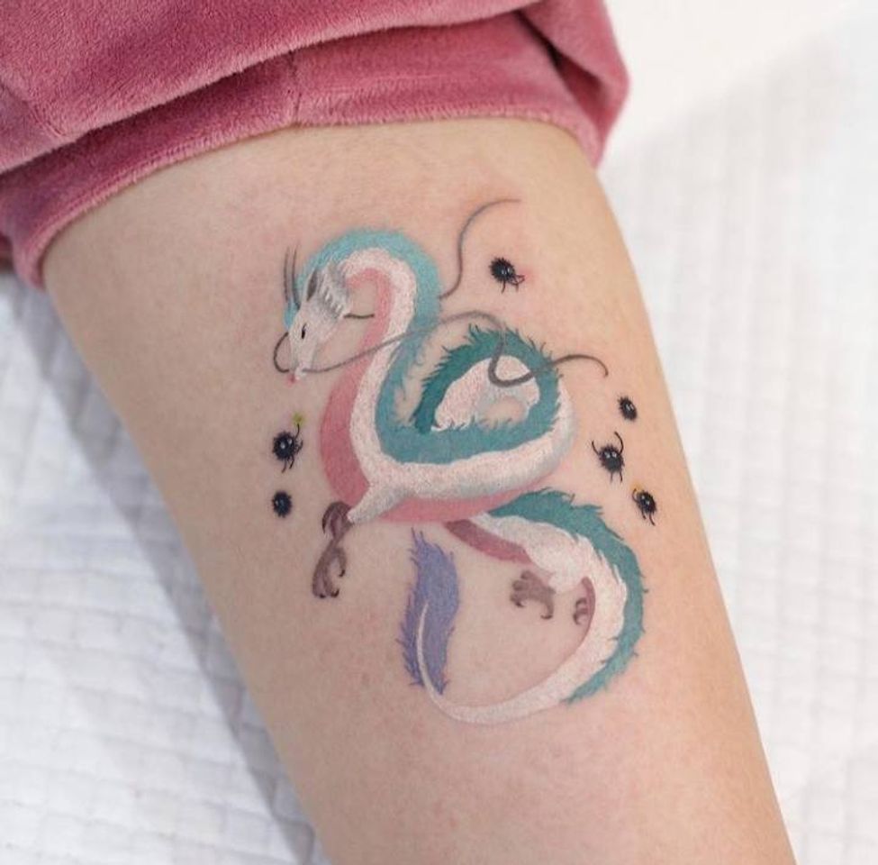 Moda Viagem de chihiro- tattoo 