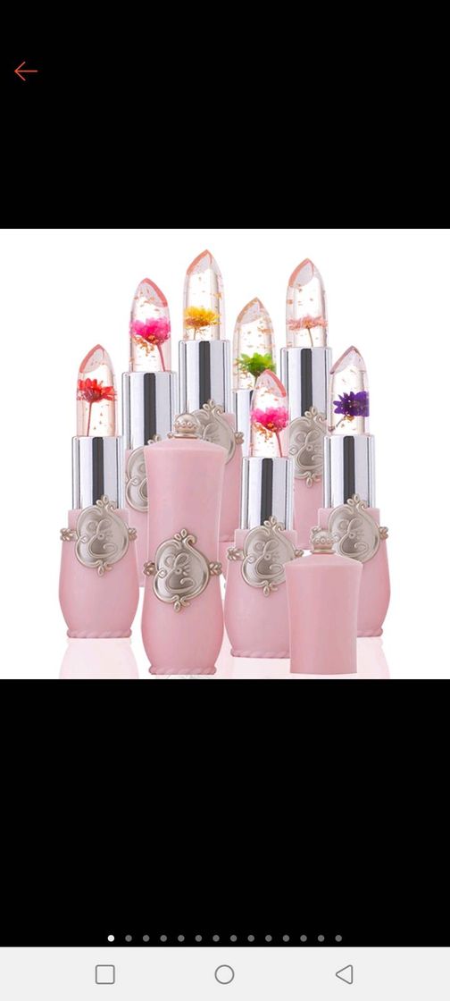 Social Umidificador Longa Duradouro Cristal Geléia Flor Batom Maqui