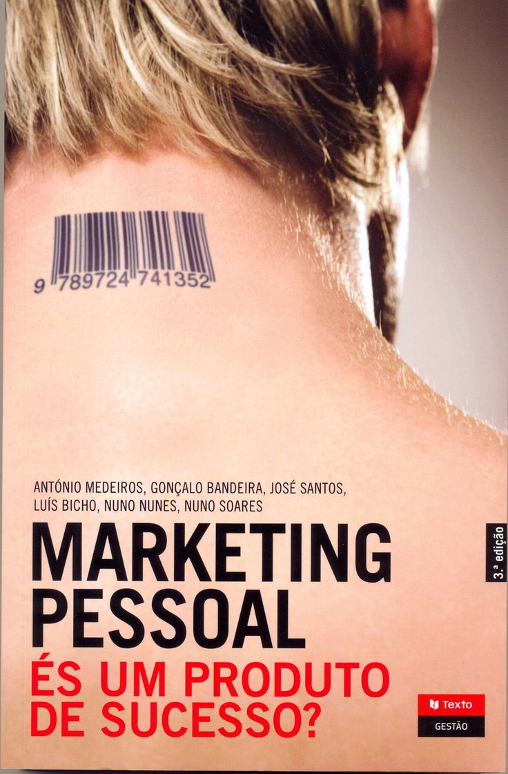 Libro Marketing Pessoal És um produto de sucesso?