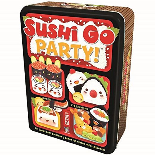Devir - Sushi Go Party: edición en Castellano, Juego de Mesa