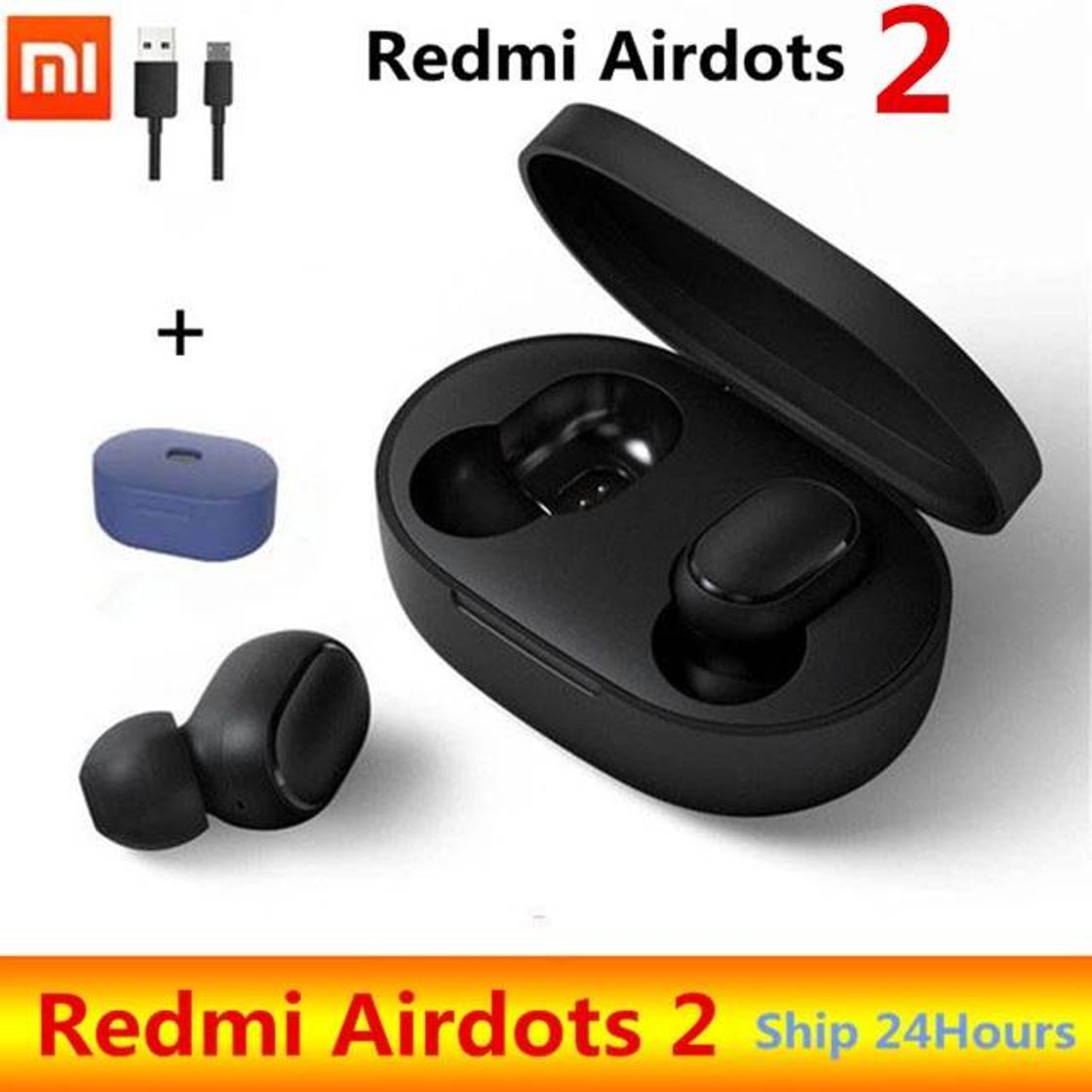 Fashion Original Xiaomi Redmi Airdots 2 TWS Auricular True Wireless 