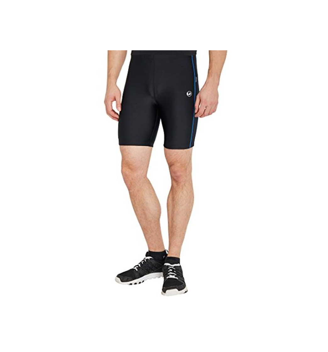 Moda Ultrasport Pantalones cortos de correr, Negro