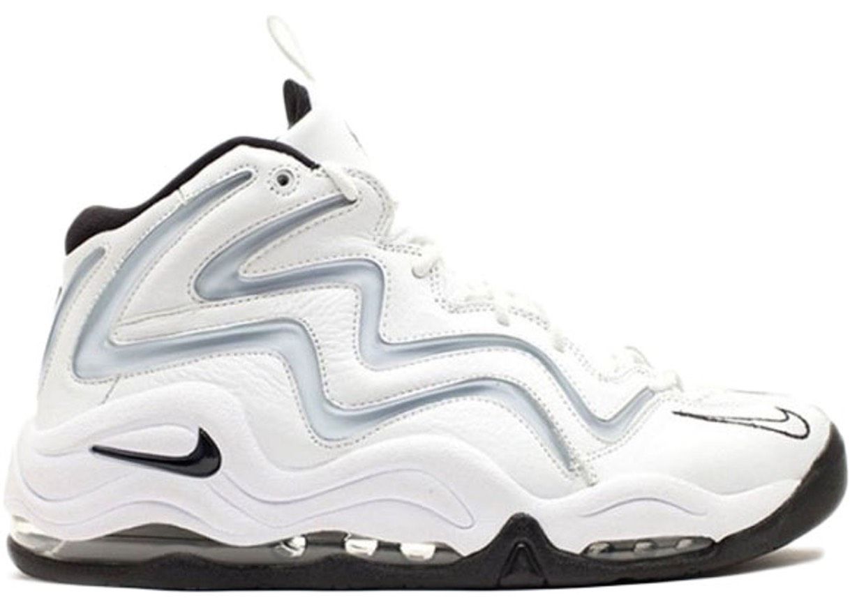 Fashion Nike Air Pippen - White Silver Black