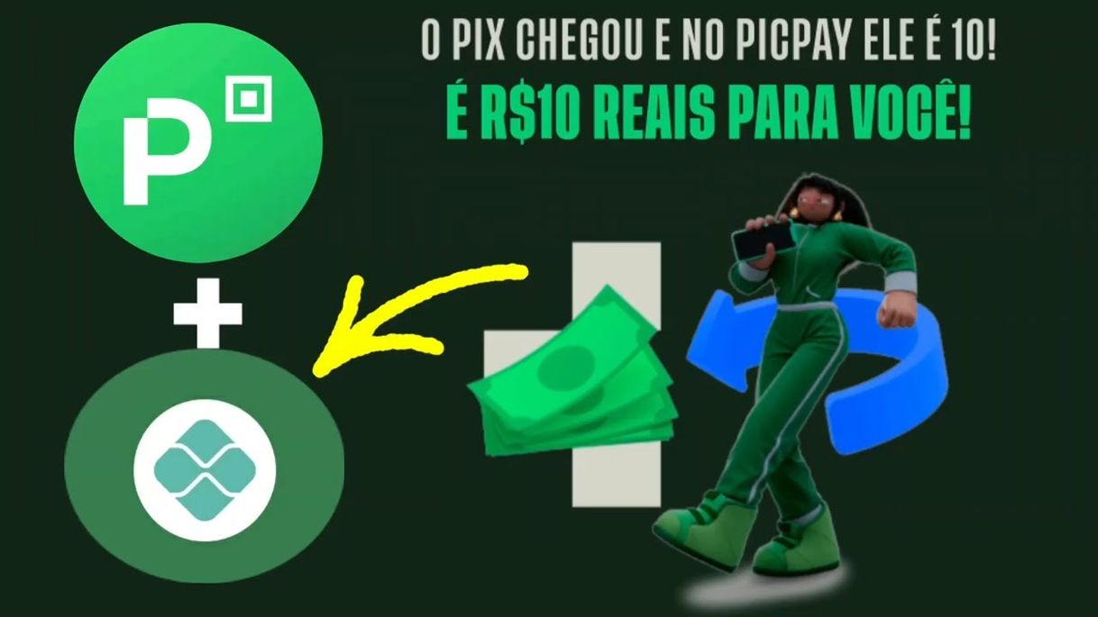 Fashion Picpay está dando 10 reais por cadastro ...💰💰💰