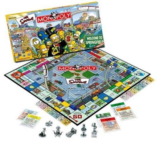 Monopoly The Simpsons Edition by Hasbro