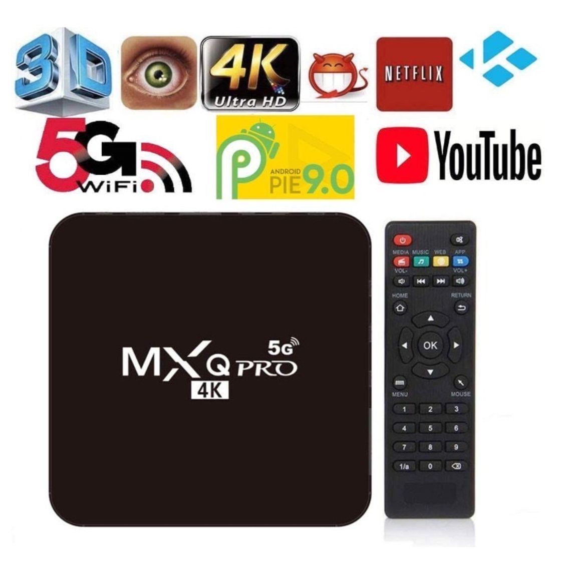 Producto Tv box smart 4K 