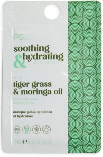 Shooting & hydrating jelly mask with tiger grass & moringa oil