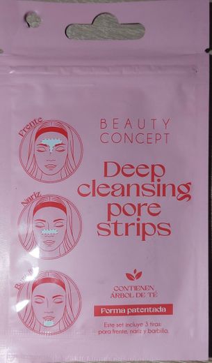 Deep cleasing pore strips