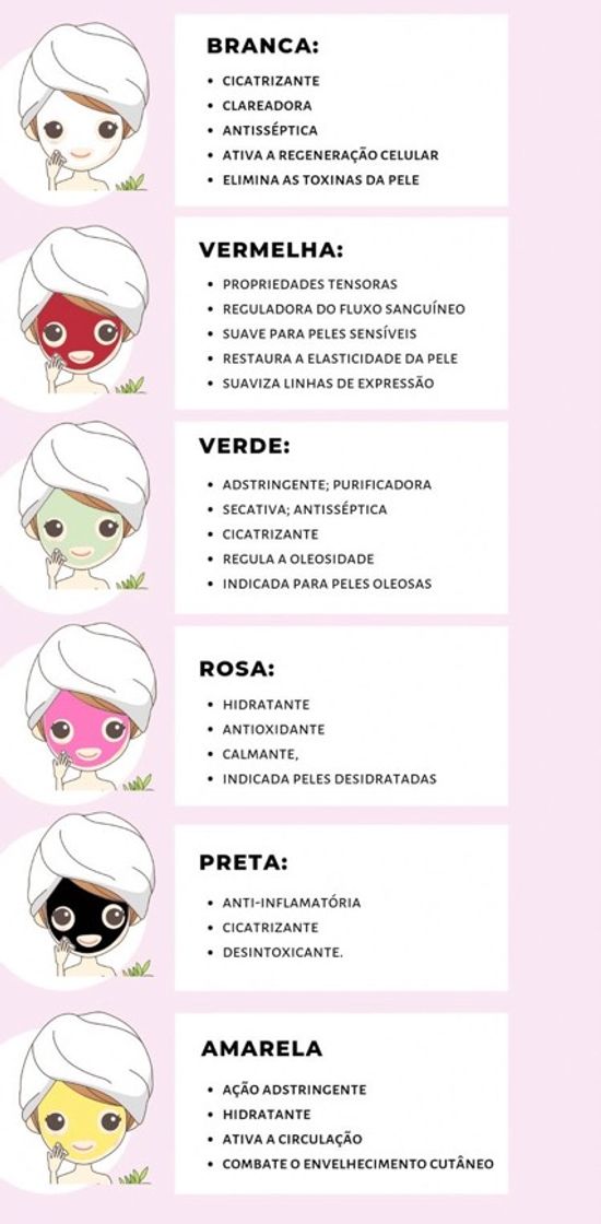 Moda Tipos de argila para pele 