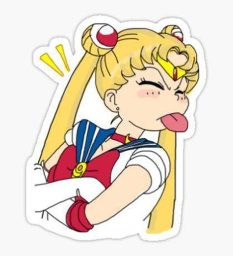 Adesivo Sailor Moon ❤️
