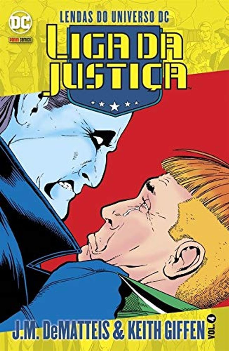 Book Lendas do Universo Dc. Liga da Justiça Volume 4