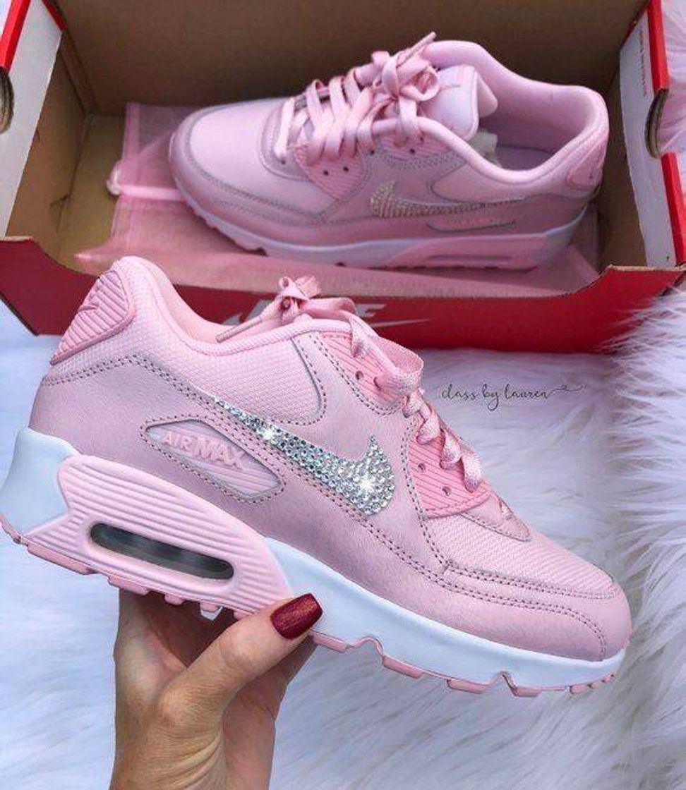 Fashion Nike Rosa com detalhe brilhante✨💗