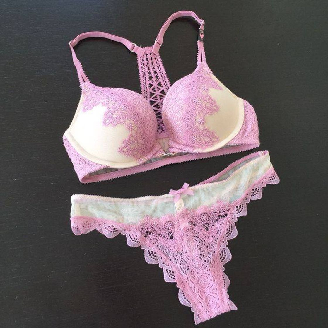 Fashion Conjunto Lingerie Rosa✨💖🌺